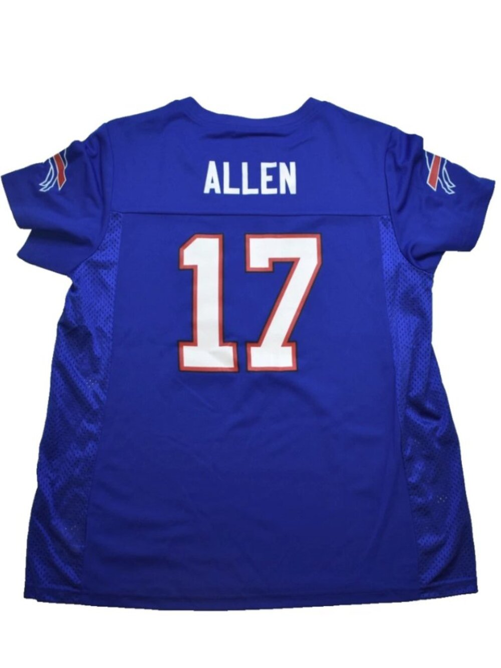 NFL Team Apparel Womens Buffalo Bills Josh Allen #17 Football Jersey New Large